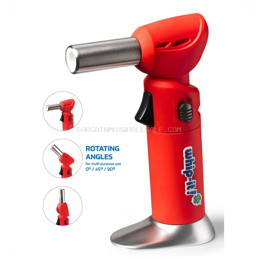 WHIP-IT FLEX ADJUSTABLE TORCH RUBBERCOATED RED