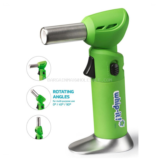 WHIP-IT FLEX ADJUSTABLE TORCH RUBBERCOATED GREEN