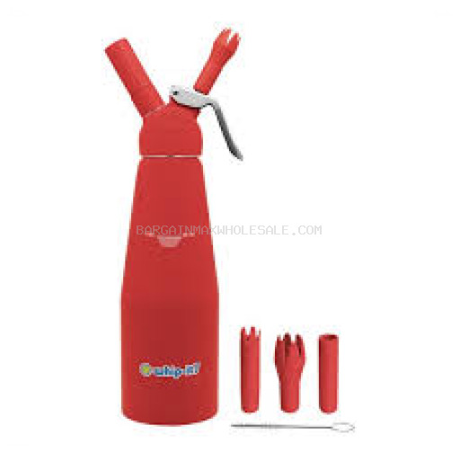 WHIP-IT 1/4 L PRO PLUS RED RUBBER