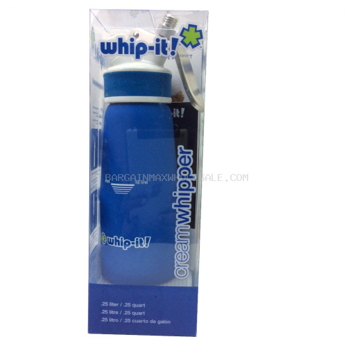 WHIP-IT 1/4 L WHITE HEAD BLUE