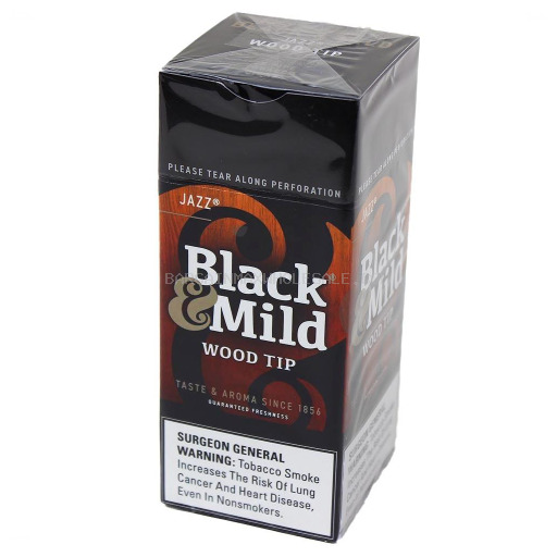 BLACK & MILDJAZZ WOOD TIP25 CT PP 1.19