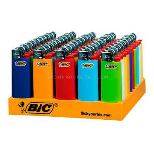 BIC LIGHTERS 2 FREE 50 CT