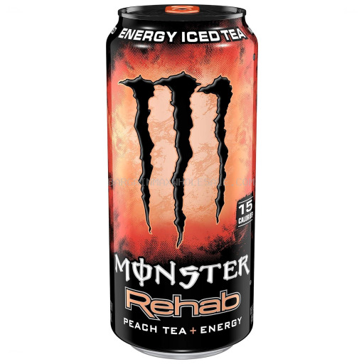 MONSTER REHAB PEACH TEA 24/15.5 OZ