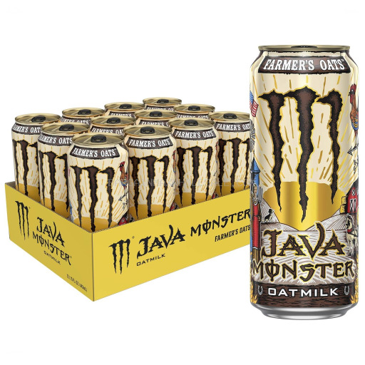 MONSTER JAVA OATMILK 12/15 OZ