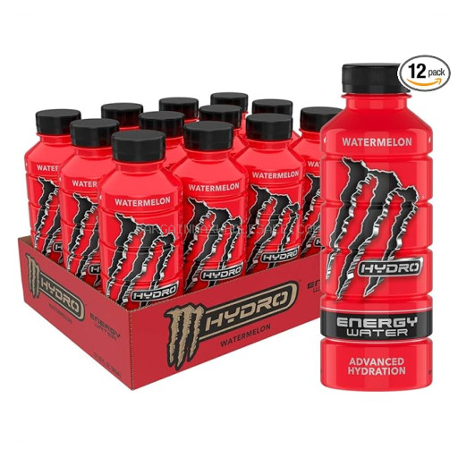 MONSTER HYDRO WATERMELON 12/20 OZ