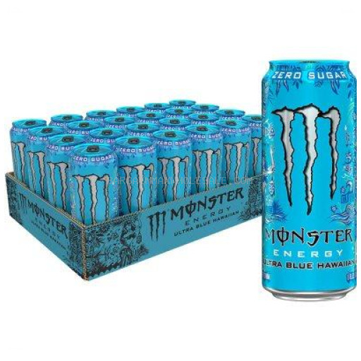 MONSTER ULTRA BLUE HAWAIIN 24/16 OZ