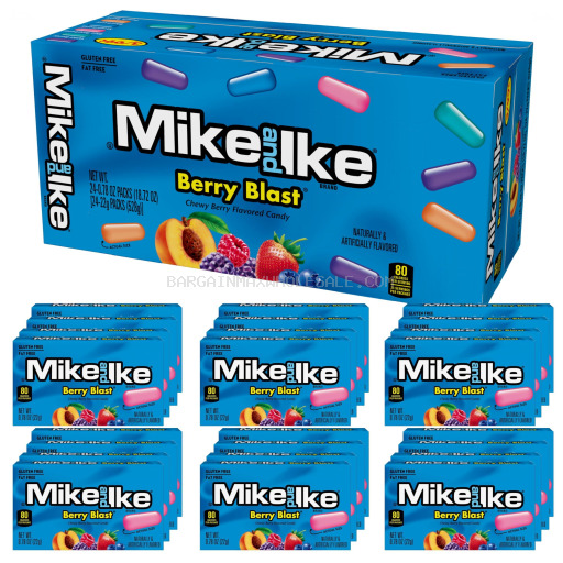 MIKE AND IKE BERRY BLAST 24/0.78 OZ