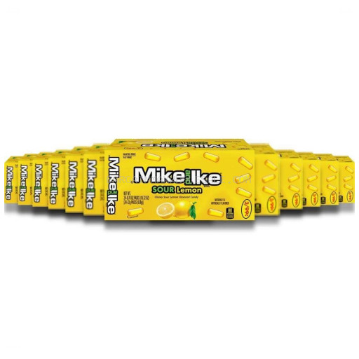 MIKE AND IKE SOUER LEMON 24/0.78 OZ