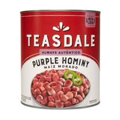 071240012399 TESADALE PURPEL HOMINY 108OZ - Image 1