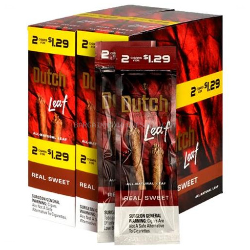 DUTCH MASTERS LEAF REAL SWEET PP 2/1.29 CT