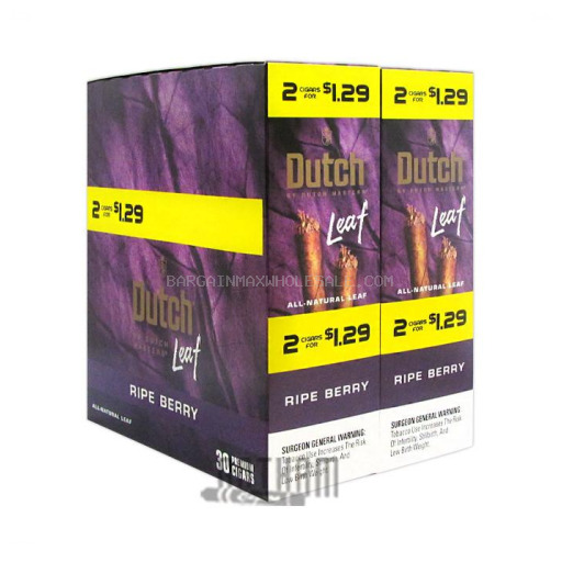 DUTCH MASTERS LEAF RIPE BEERY 30/2 CT