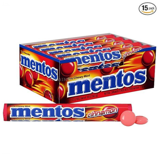MENTOS CINNMON 15 CT