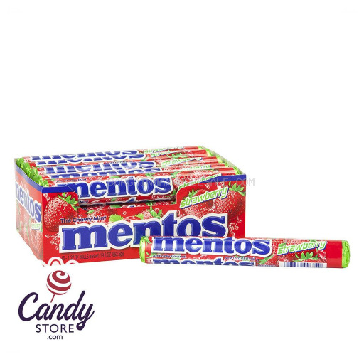 MENTOS STARWBERRY 15 CT