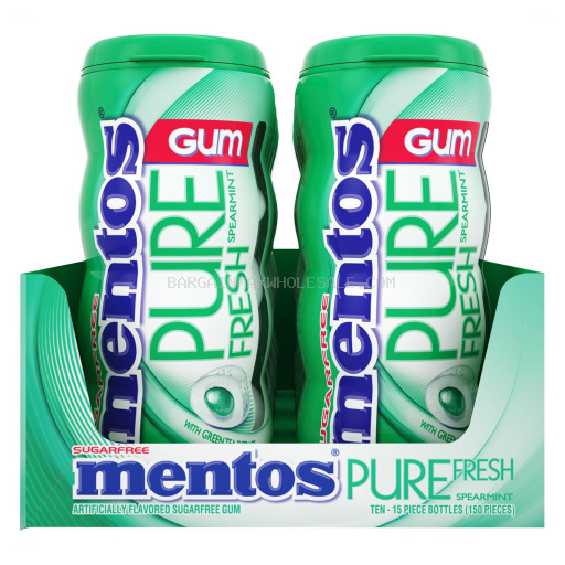 MENTOS GUM SPEARMENT 10 CT