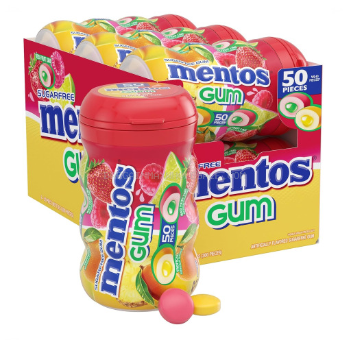 MENTOS GUM TROPICAL 6/50 CT