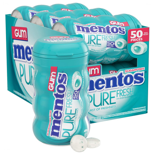 MENTOS GUM FRESH 6CT