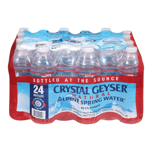 CRYSTAL GEYSER WATER 24/16.9 OZ