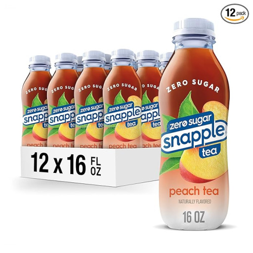 SNAPPLE PEACH TEA PLSC 24/16 OZ