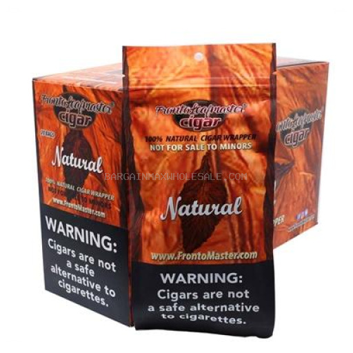 FRONTO LEAF CIGAR NATURAL 7/8 PK