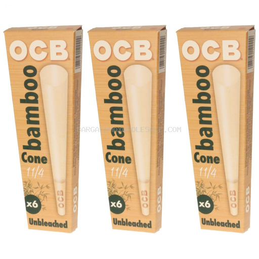 OCB UNBLEACHED CONE 1 1/4 32/6 CT