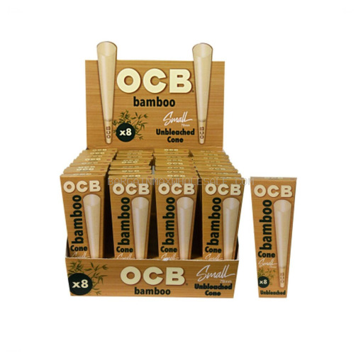 OCB UNBLEACHED CONE MINI 78MM 32/10 CT
