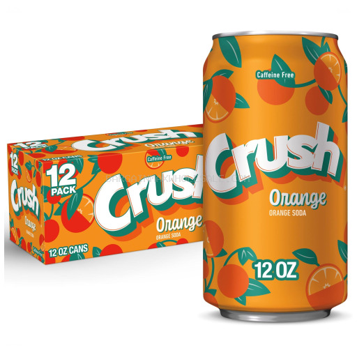 CRUSH ORANGE 12/12 OZ