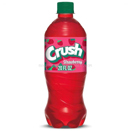 CRUSH STRAWBERRY 24/20 OZ