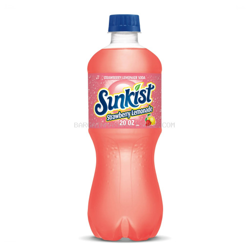 SUNKIST STRAW/LEMONADE 24/20 OZ