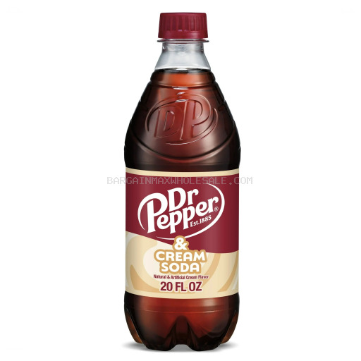 DR PEPPER CREAM 24/20 OZ