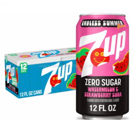 7 UP WATERMELON 12/12 OZ