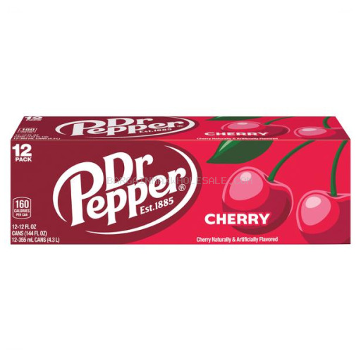 DR PEPPER CHERRY 12/12 OZ