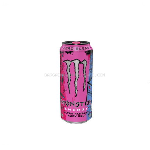 07847896197 MONSTER ULTRA FANTASY RUBY RED 24/16 OZ - Image 1