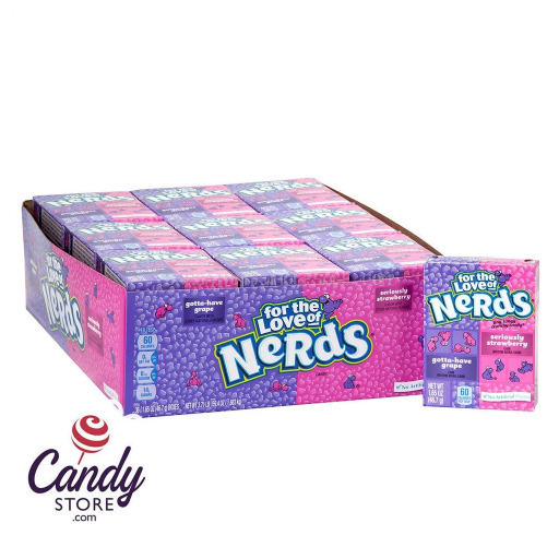 NERDS STRAWBERRY/GRAPE 36 CT
