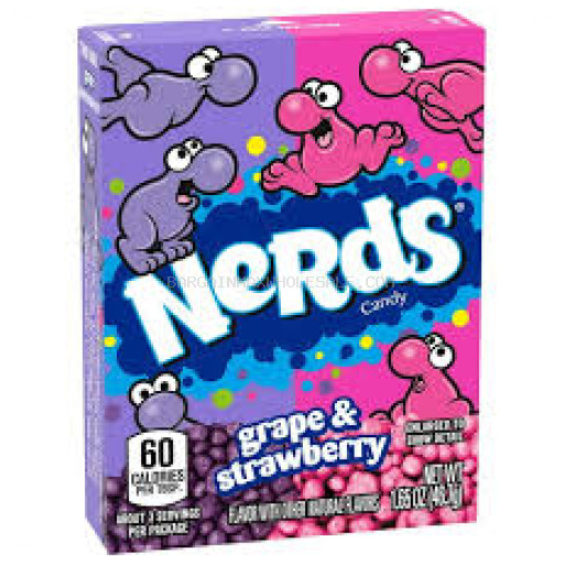 NERDS STRAWBERRY/GRAPE 24 CT
