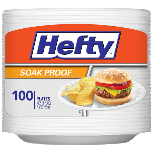 FOAM PLATES 9'' 12/40CT