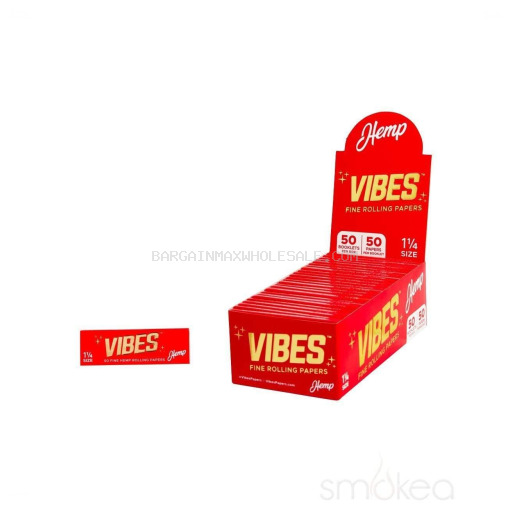 VIBES HEMP PAPERS 1 1/4 24 CT