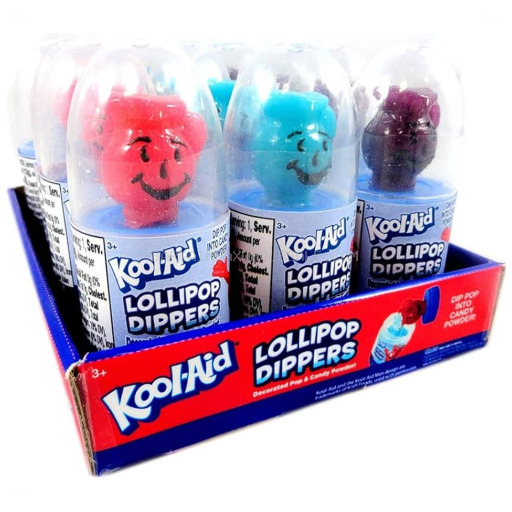 KOOL-AID LOLLIPOP DIPPERS 12CT