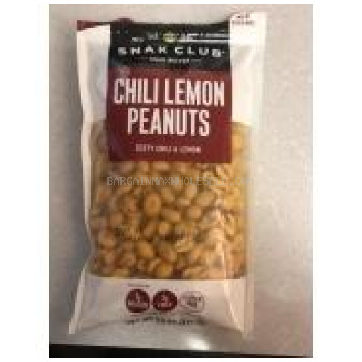 SNAK CLUB CHILI LEMON PEANUTS 6CT