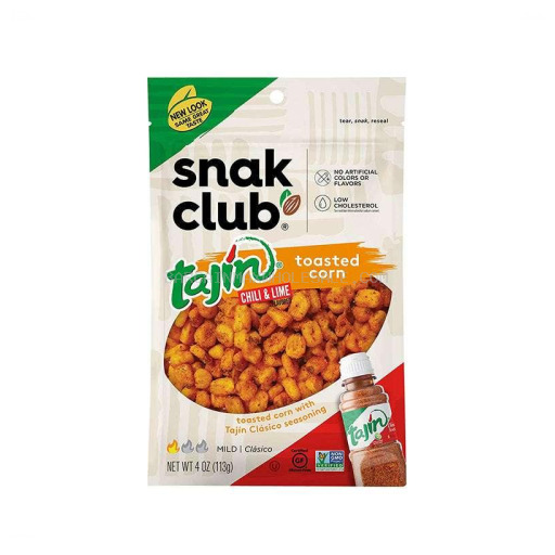SNAK CLUB TAJIN TOASTED CORN 6CT