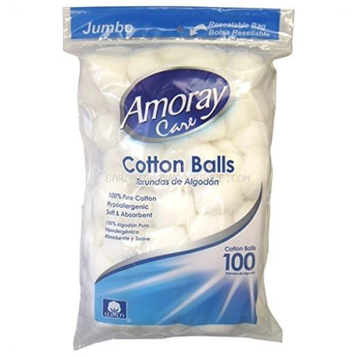 AMORAY COTTON BALLS 100CT