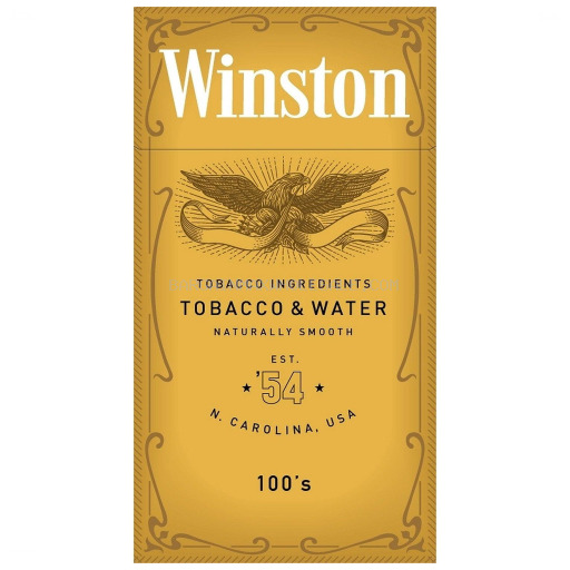 WINSTON GOLD 100S BX FSC 10 PK