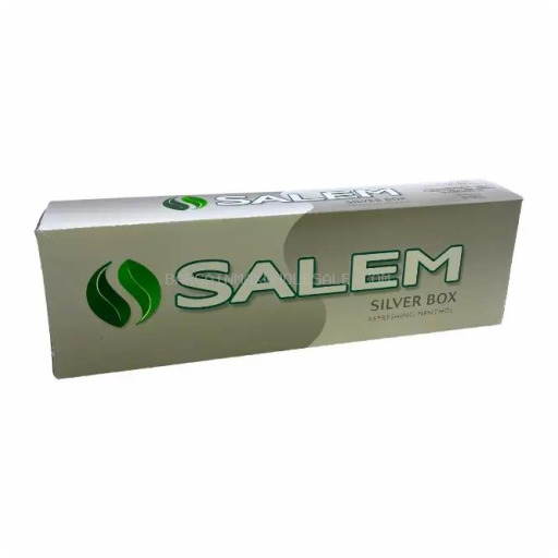 SALEM SILVER KG BX FSC 10 PK