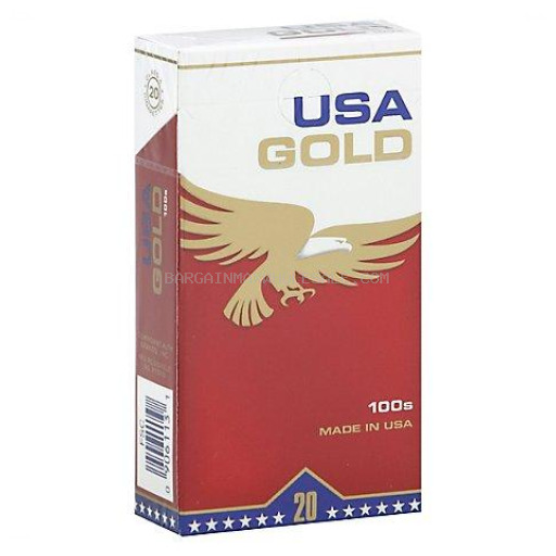 USA GOLD RED 100S BX FSC 10 PK