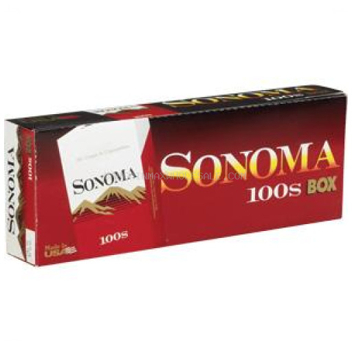 SONOMA RED 100S BX FSC 10 PK