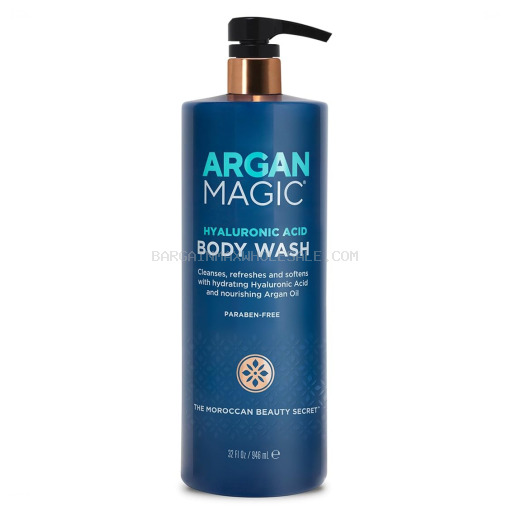 091669555550 UDE MMA BODY WASH ARGAN 18 OZ - Image 1