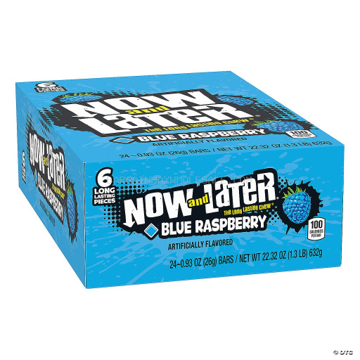 NOW&LATER B/RASPBERRY PP25C 12 CT