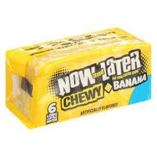 NOW&LATER BANANA PP25C 12 CT