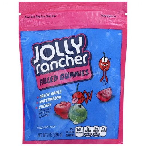 JOLLY RANCHER FILLED GUMMIES 9 CT/8 OZ