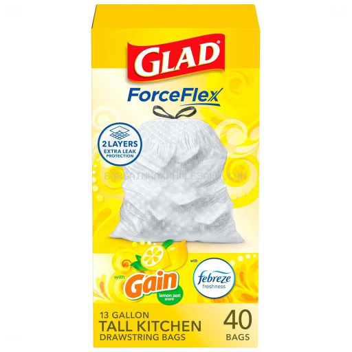 GLAD KITCHEN BAG 13 GL 40 CT