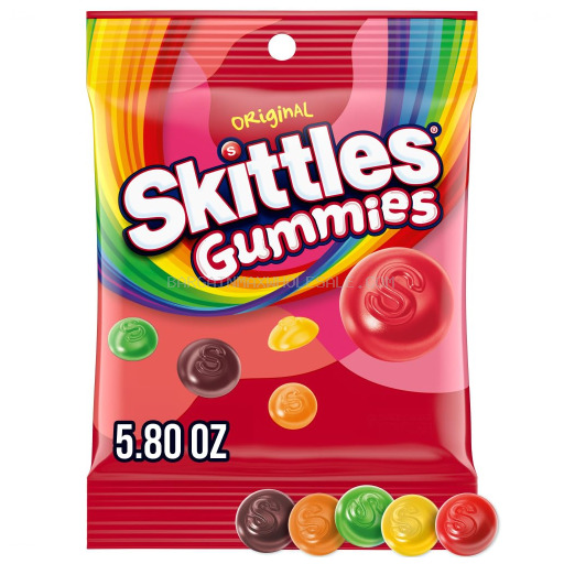 SKITTLES GUMMIES ORIGINAL 12/5.8 OZ